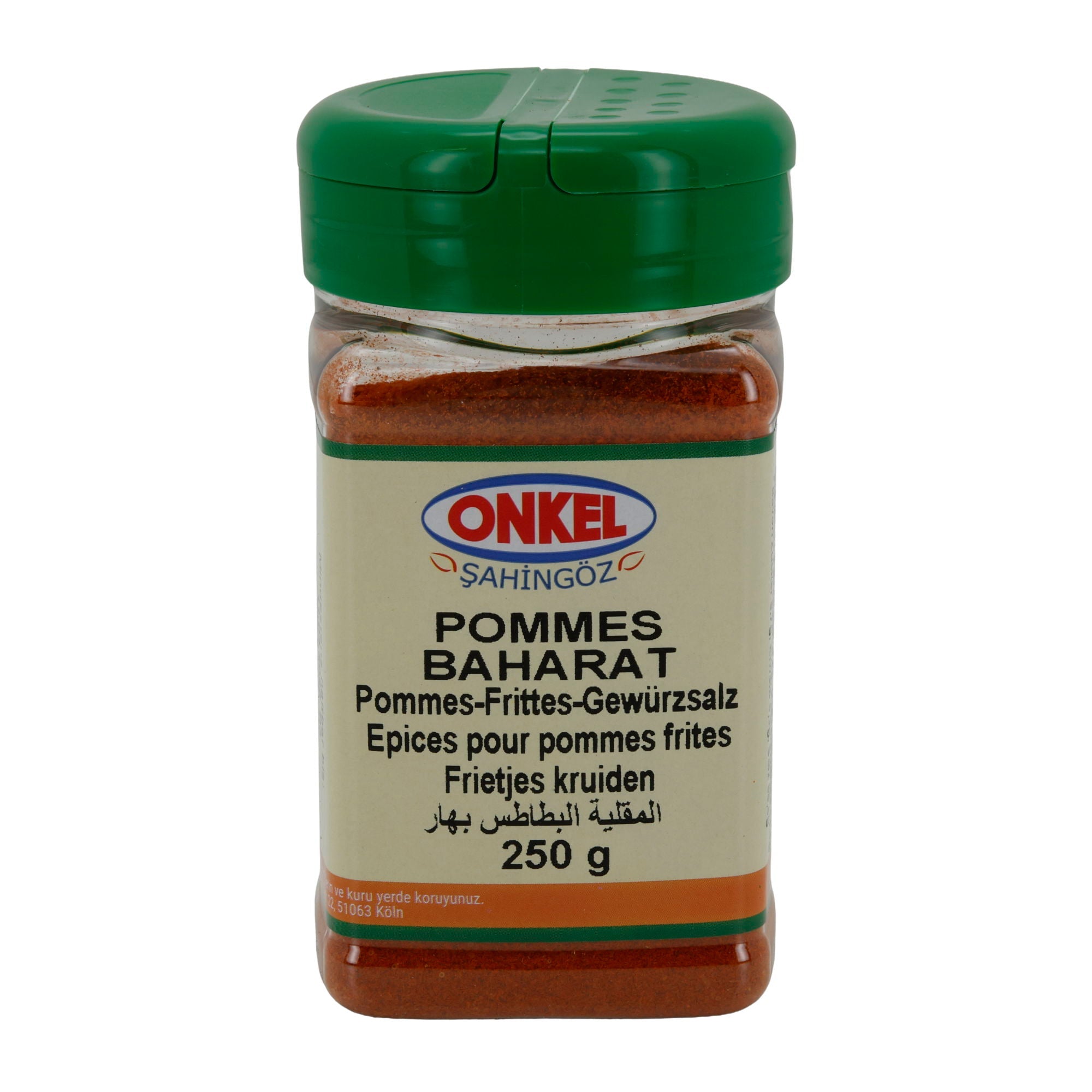 Pommes-Frites-Gewürzsalz Onkel Şahingöz Pommes Baharat | Gewürz | 250 g ONKEL SAHINGÖZ